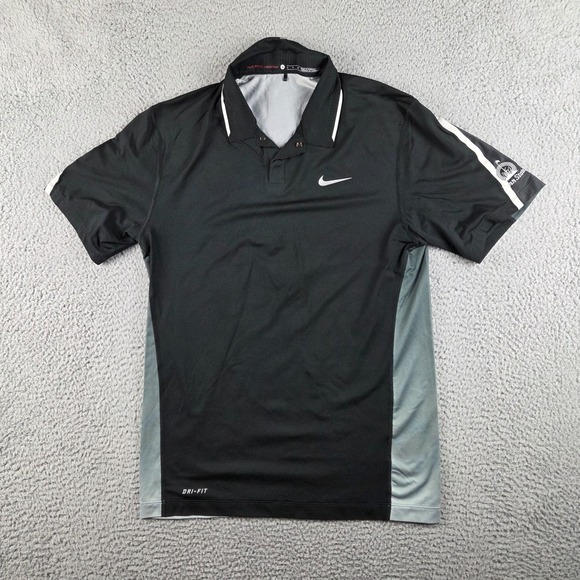 Nike Other - Penn State Nike Polo Shirt Mens S Black Golf Dri Fit Tiger Woods